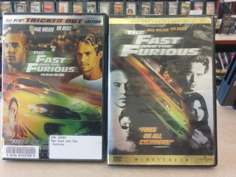 Pricing tiers for the movie The Fast and the Furious