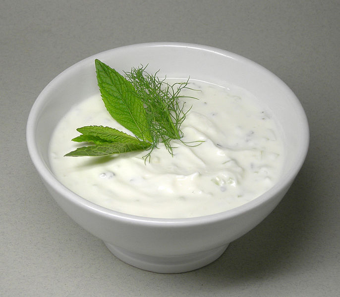 Yogurt contains bacteria